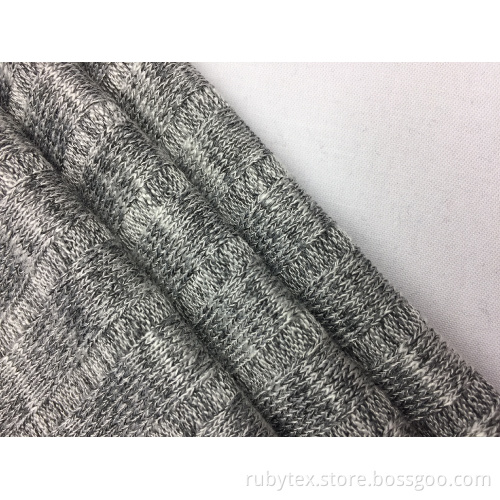 R/T Slub 9*4 Rib Solid Fabric